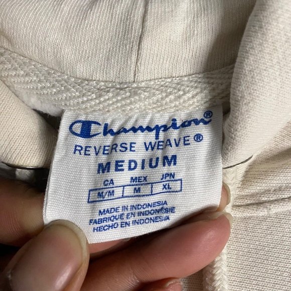 Champion Women's Exclusive Reverse Weave Boyfriend Sweatshirt Hoodie - Picture 7 of 13